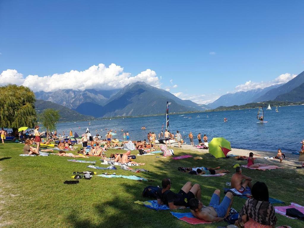 Camping Italia 90 Caravans Domaso Ngoại thất bức ảnh