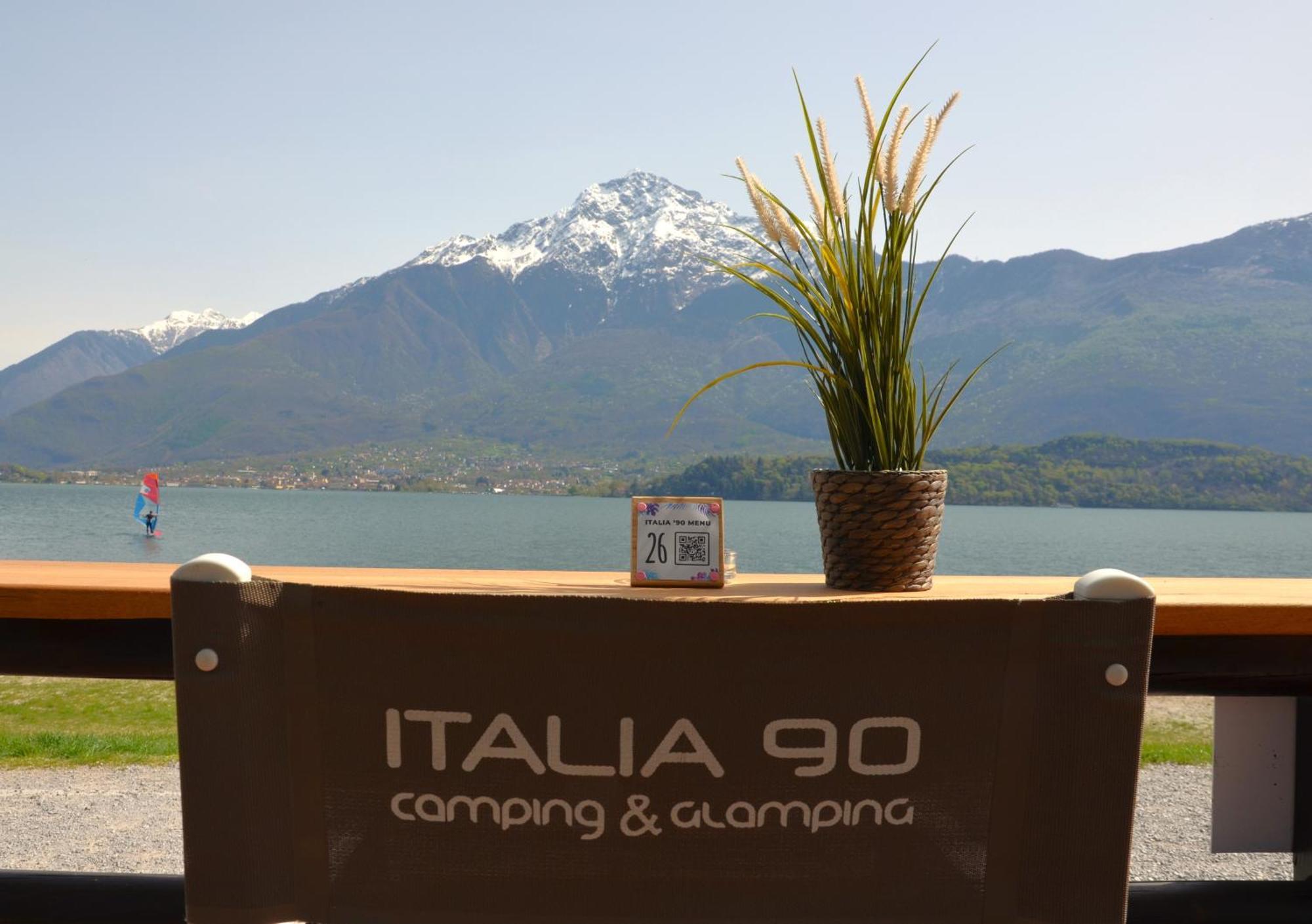 Camping Italia 90 Caravans Domaso Ngoại thất bức ảnh